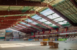 Das Eisstadion Mellendorf bekommt ein neues Dach