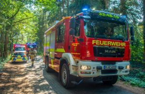Grill löst Alarm bei der Feuerwehr aus
