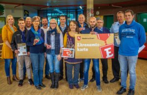 Ehrenamtskarten im MGH an Wedemärker ausgegeben