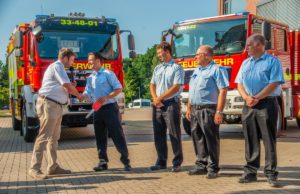 Gleich vier neue Fahrzeuge für die Gemeindefeuerwehr