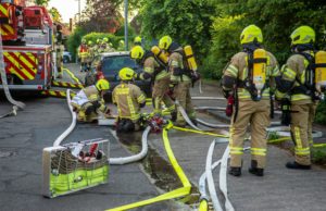 Viel „Manpower“ bei Brand in Elze